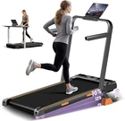 16% Incline Walking Pad Treadmills Home Small 4-in-1 Under Desk Treadmill