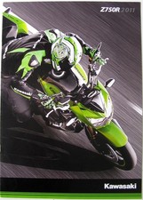 KAWASAKI Z750R MOTORCYCLE Sales Brochure 2011