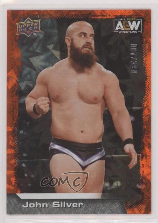 2022 Upper Deck AEW All Elite Wrestling Dynamite 67/299 John Silver #25 0a8q