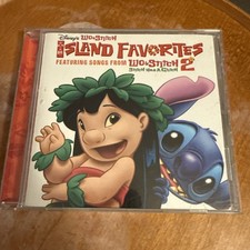 Disney Lilo & Stitch 2 Island Favorites Soundtrack CD VG Case Tested Plays