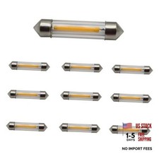 10 Pieces T11 Sv8.5 C5w 27mm 31mm 36mm 39mm 41mm Led Festoon 39mm15.35in White