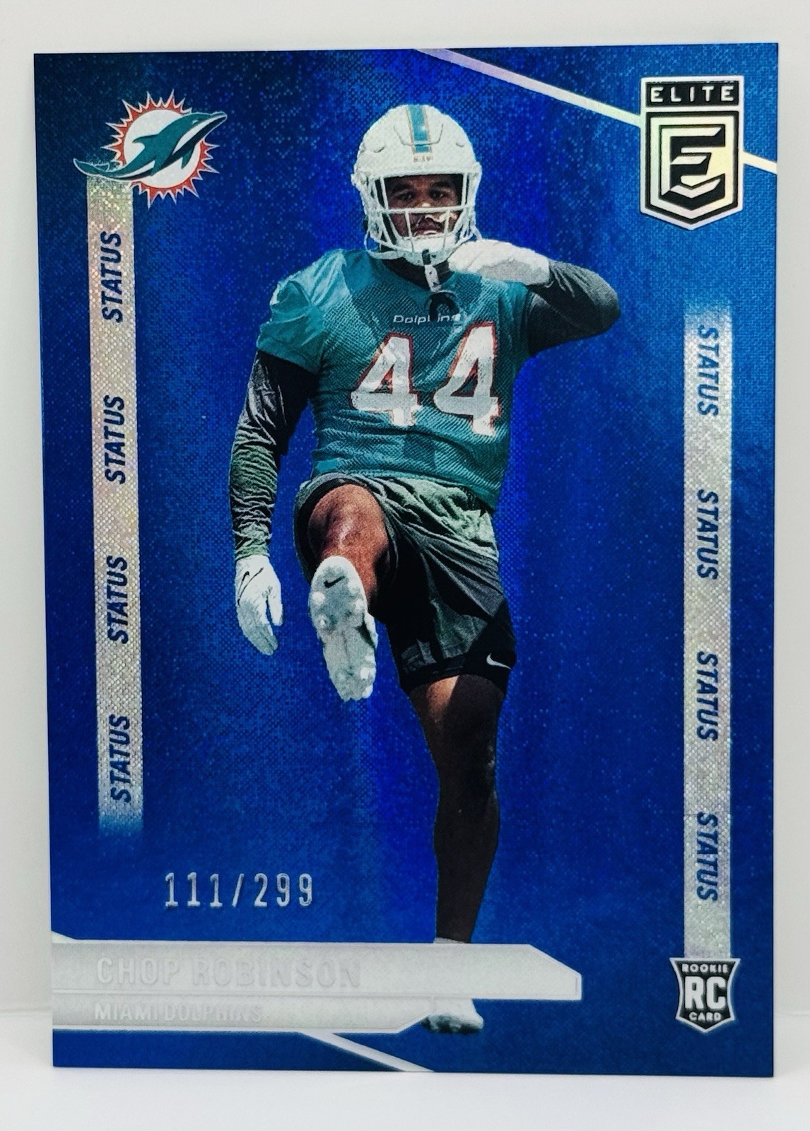 2024 Panini Donruss Elite - Rookies Chop Robinson #140 Status Sparkle /299 (RC)