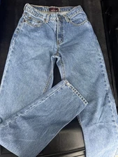 Jordache Women’s Jeans Size 5/6 Blue Denim Straight Leg High Rise Vintage Y2K