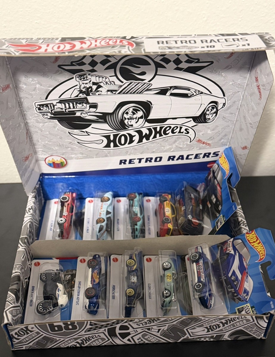 Hot Wheels - 2022 HW Mini Bundle DTC 10pk 1 - Retro Racers