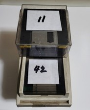 Lot of 53 Used Vintage Floppy Disks Diskettes 3.5" Selling as Blanks