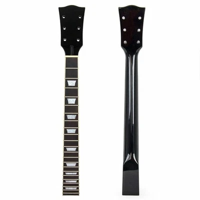 Stainless 22 Fret Guitar Neck Black Rosewood Fretboard for Gibson Les Paul