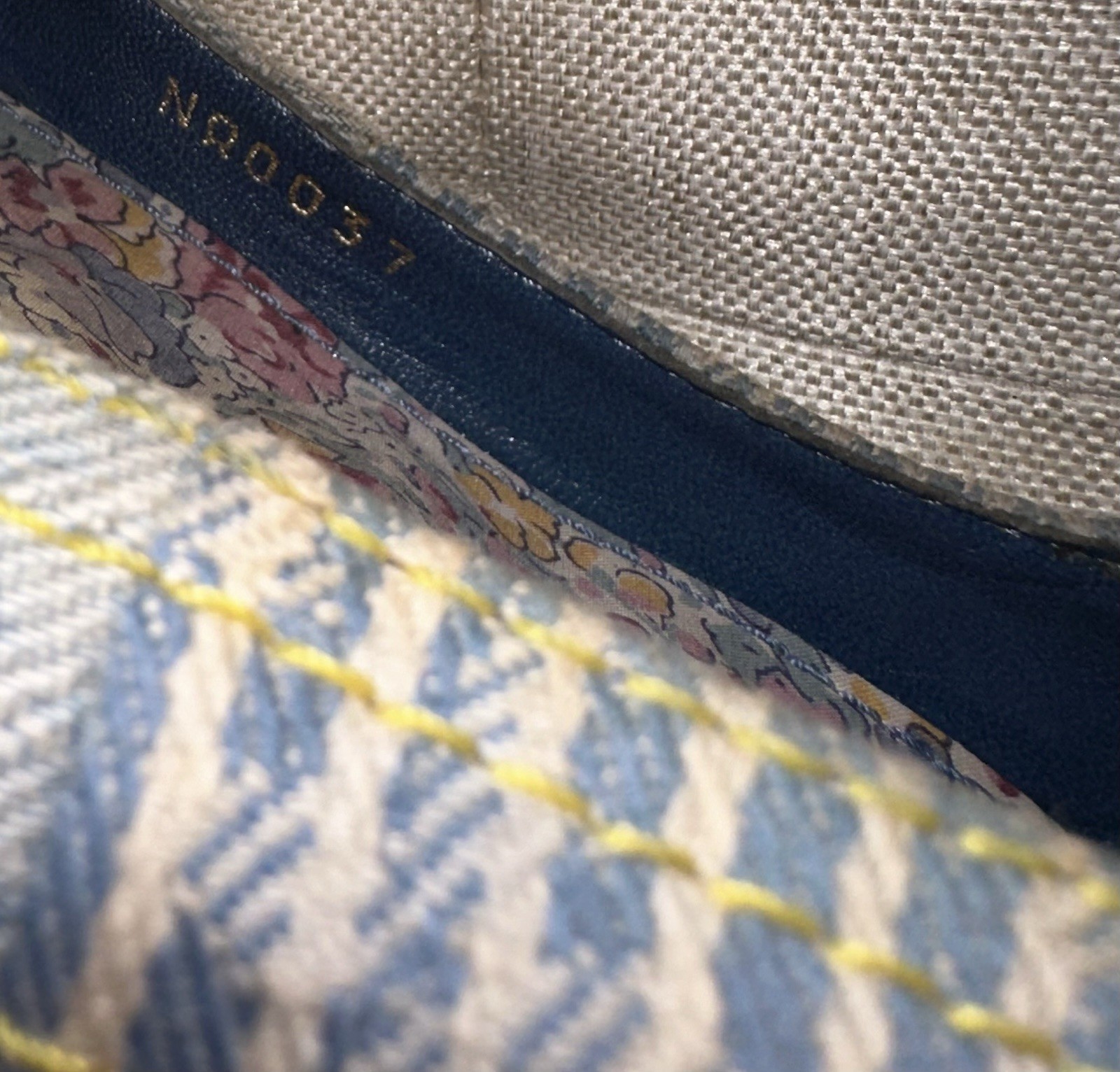 Louis Vuitton Denim Patchwork Logo Monogram Flats… - image 6