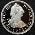 1772 Spanish 8 Reale - 1 oz .999 Silver Tribute