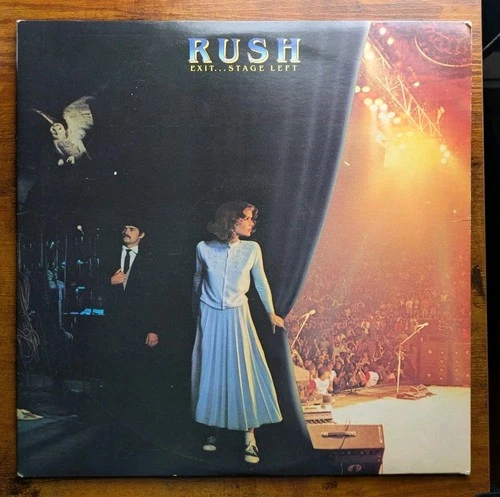 Rush - Exit... Stage Left Original Prog Rock Metal 1st Press VG+