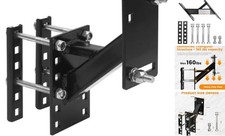 Heavy  Duty Spare Tire Carrier, Adjustable Bracket Fits 4  Lug 5  Lug and 6  Lug