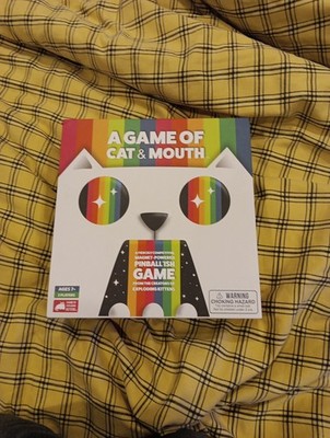 A Game of Cat and Mouth Game Exploding Kittens Kids Board Game USED