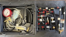 Snap On Tools Master Fuel Injection Pressure Gauge Test Set Eefi500