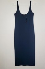 Forever 21 Pencil Tank Dress Midi Hunter Green Large Scoop Neck Scoop Neck Cute