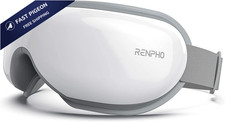 RENPHO Eye Massager with Heat, Valentines Day 1 Count Pack of 1 , A-white