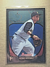 2011 Bowman International Parallel #156 Pedro Alvarez Pittsburgh Pirates