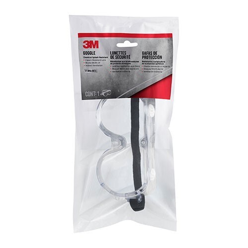 Gafas de seguridad contra salpicaduras químicas 3M TEKK 91252 tienda escuela laboratorio química - Imagen 1 de 1