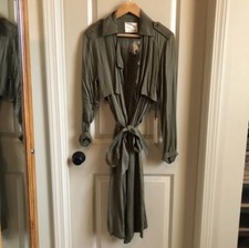Army/olive Green Life In Progress Trench