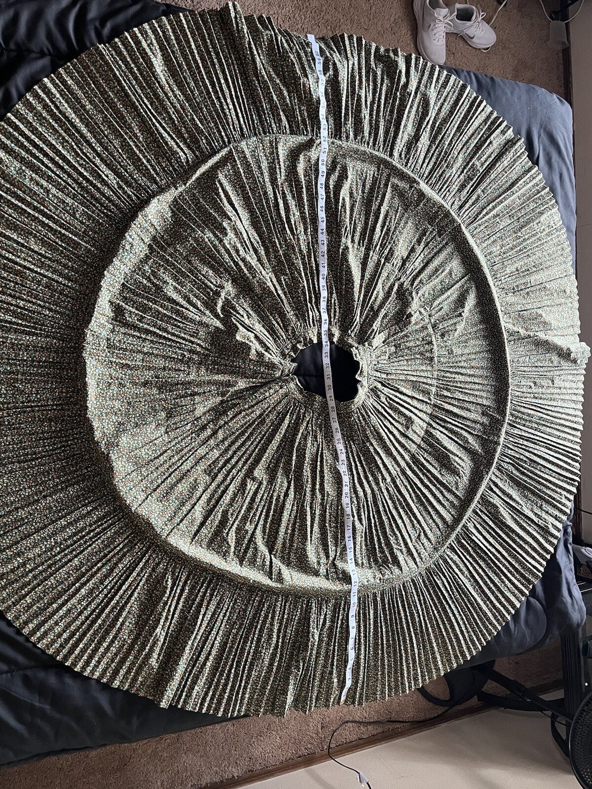 Martha of Taos Rare Vintage Ditsy print Broomstic… - image 18