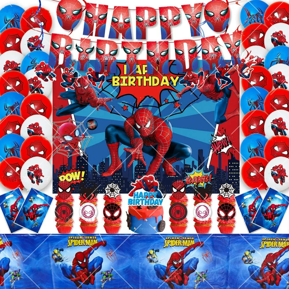 The Amazing Spider-Man 3D Square Dinner Plates (8) Party Accessory : Home & Kitchen