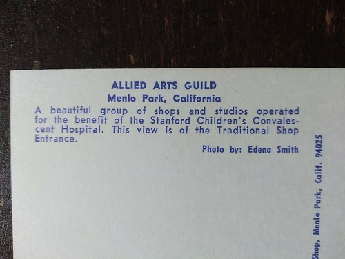 Allied Arts Guild, Menlo Park, CA - Mid 1900s, Rough Edges - 第 3/3 張圖片