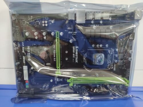 BIOSTAR TB250-BTC MINING Motherboard USB 3.0 LGA 1151 Intel DDR4 ATX 6 GPU - Picture 1 of 8
