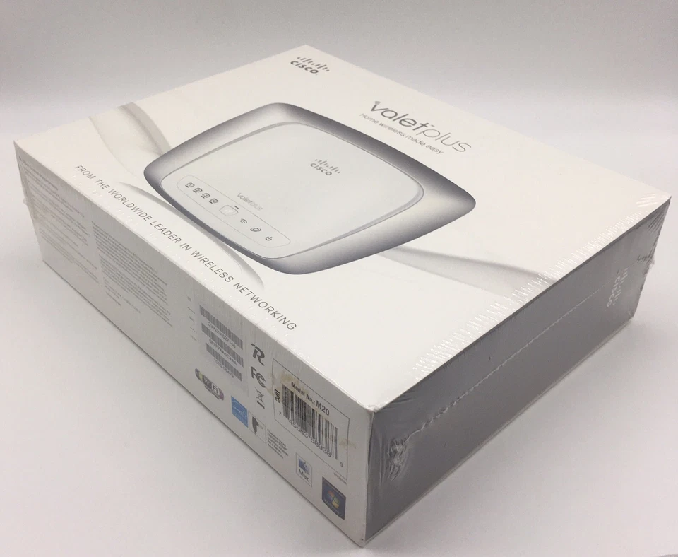 CISCO Valet Plus M20 802.11b/g/n Gigabit Wireless HotSpot Router up to 300Mbps - Image 4 of 4