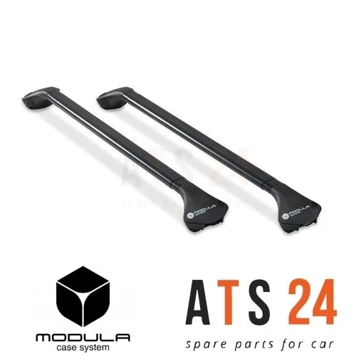 BARRE PORTATUTTO PER TUTTE LE AUTO SISTEMA UNIVERSALE CON RAIL CHIUSO 100KG MAX 