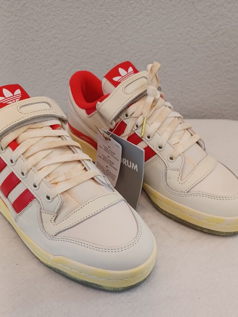 Tênis Adidas Forum 84 Low AEC Cloud White Red