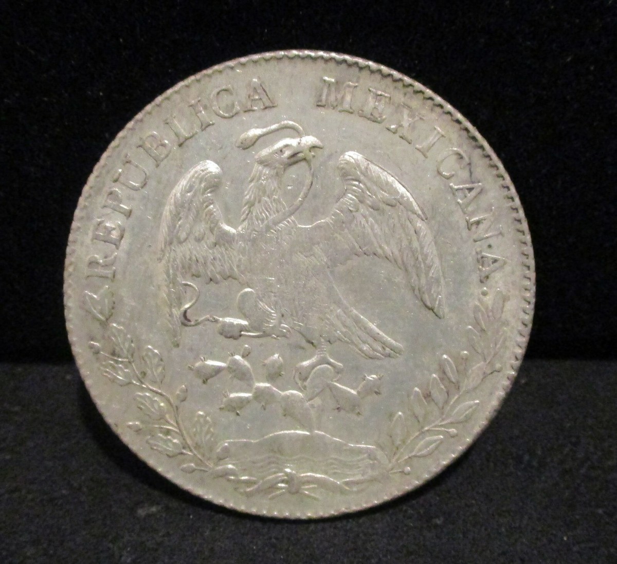 choco✩.*˚ 1896-Zs Mexico Silver 8 Reales - K1 ENN COINS | eBay