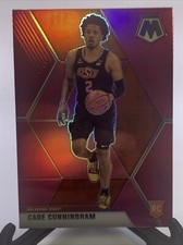 2021-22 Panini Chronicles Draft Picks Mosaic Cade Cunningham #251  Pink Prizm RC