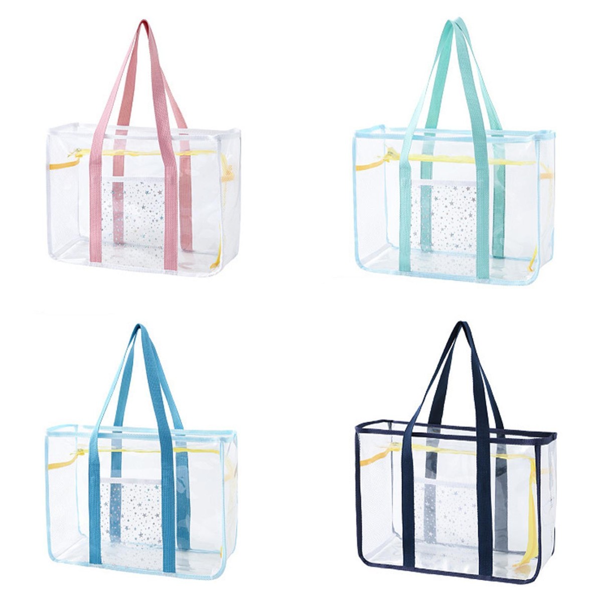Clear Tote Bag Female Women Handbag for Hiking Music Festival Outdoor Sports Clear Tote Bag Female Women Handbag for Hiking Music Festival Outdoor Sports