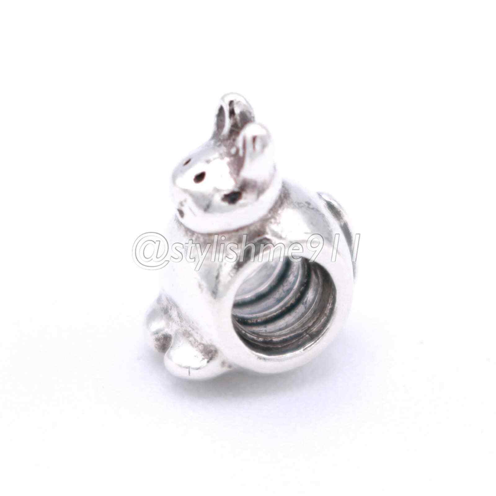 Authentic PANDORA Sterling Silver Kitty Cat Charm - image 7