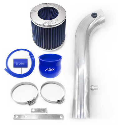 AirX Racing Blue For 2012-2016 Jeep Wrangler 3.6L V6 Air Intake Kit + Filter