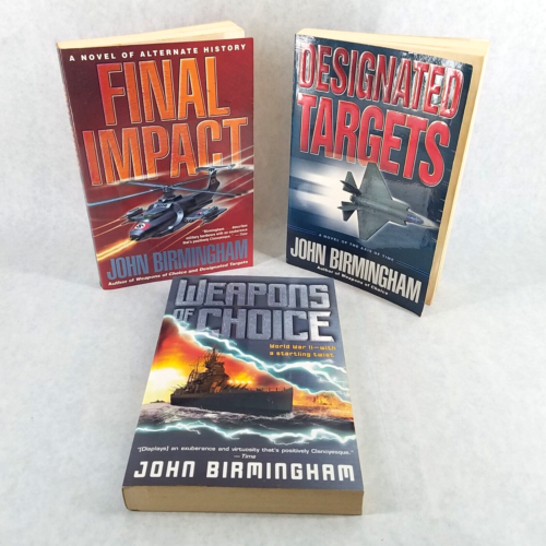 Axis of Time by John Birmingham Lot of 3 - Weapons of Choice, Designated Targets - Picture 1 of 19