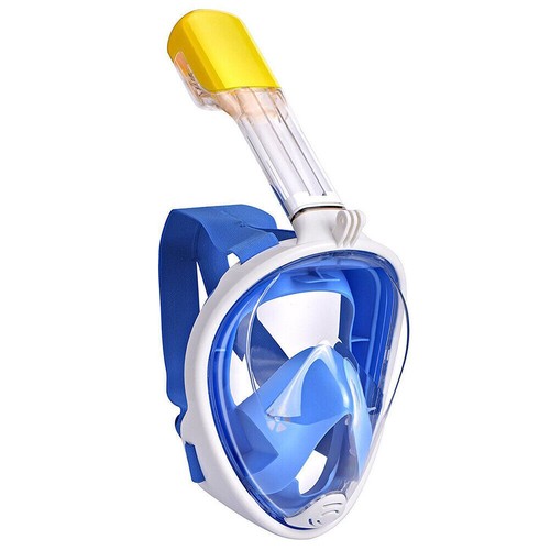 Seaview 180° Full Face Snorkel Mask - Anti-Leak Scuba Diving & Snorkeling Set - Picture 3 of 6