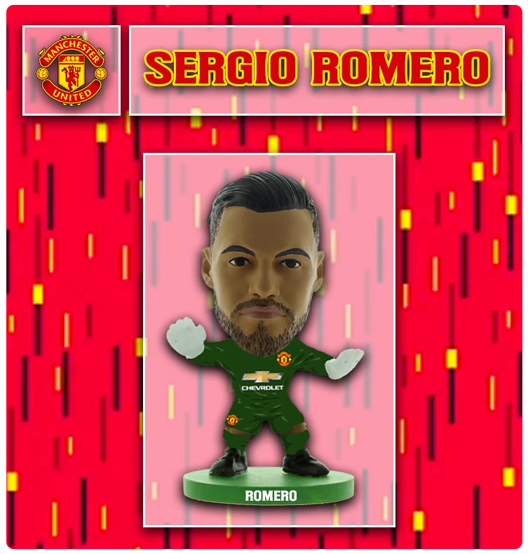 SoccerStarz Morgan Schneiderlin – Figurina Ufficiale Man Utd 2017, Casa Kit, Collezionabile In Blister Con Carta