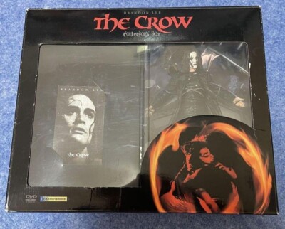 The Crow DVD Collector's Box Limited Edition Brandon Lee Figure Movie Miramax