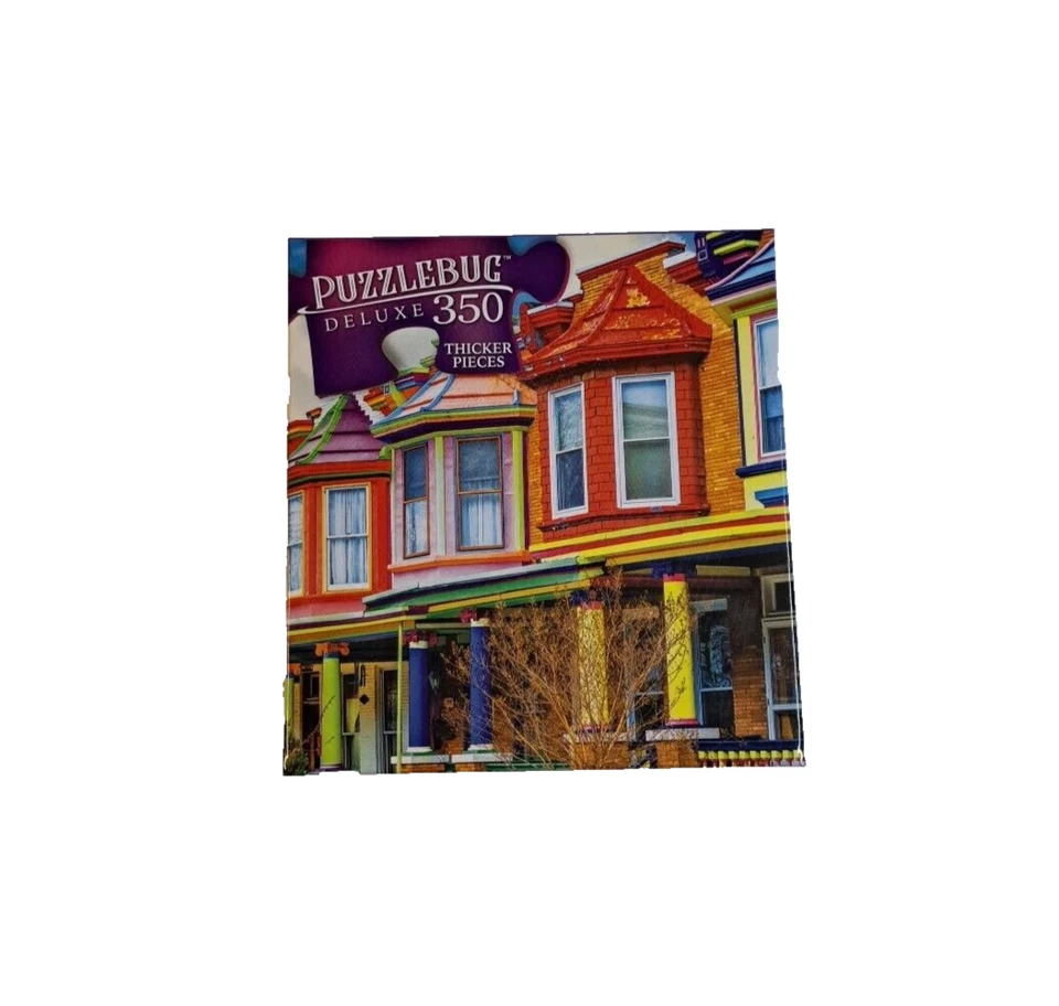 350 Pieces Jigsaw Puzzle Houses Guilford Baltimore MD 20 X 12 Puzzlebug Deluxe - Image 3 of 3