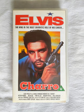 Elvis Presley - CHARRO - VHS Cassette - PAL - Mia Video - V3321