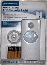 Bunker Hill Motion Activated LED Security Light -Up to 16 Feet- Model #99938