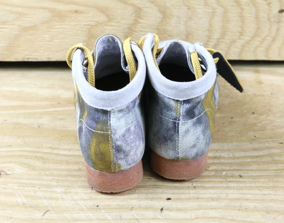 Clarks Botas Niños 2W Original Wallabee Tie Dye Textil Cuero Zapatos Chukka Nuevo Foto 3 de 4