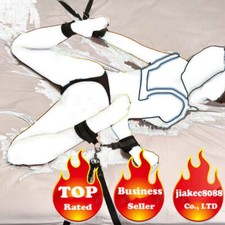 Unisex Bondage Restraint Set Handcuffs Ankle Cuffs Couples Flirt Slaver