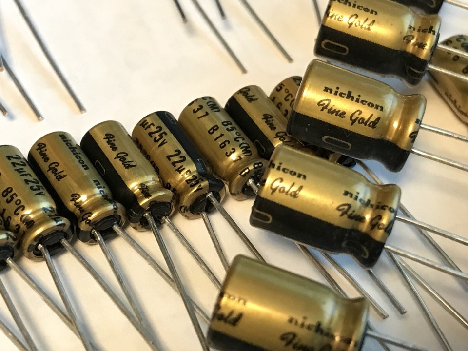 Kit Riparazione PREMIUM AKAI GX-77 NICHICON MUSE FINE GOLD Elko - Foto 12