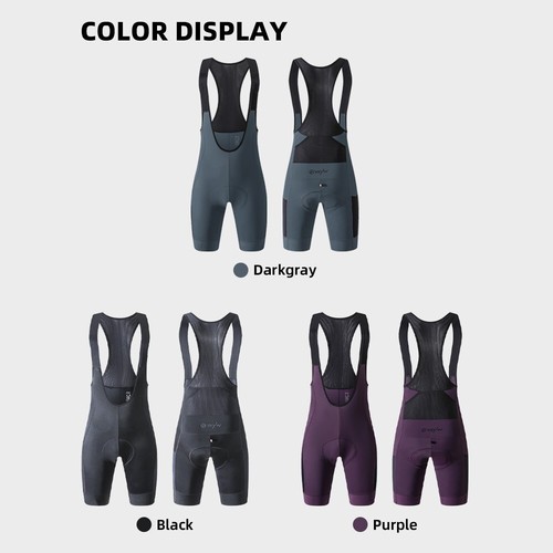 YKYWBIKE Men Cycling Bib Short 7 Hours Riding Road Bike Shorts 4 pockets Summer - Picture 12 of 48