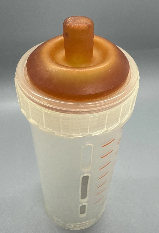 Vintage PLAYTEX Drop-In ORIGINAL NURSER Bottle Holder 8 oz RARE FLAT TOP Nipple - Image 3 of 4