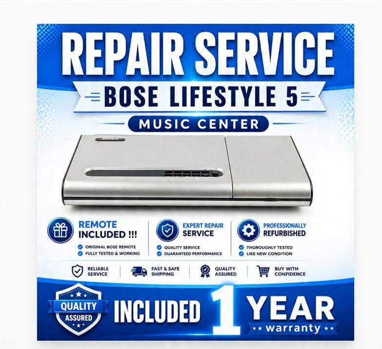 Bose Lifestyle 5 Music Center Professional Repair Service