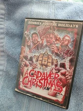 A Cadaver Christmas DVD, 2012 Holiday Horror Film Camp Creepy Zombies Rare Used