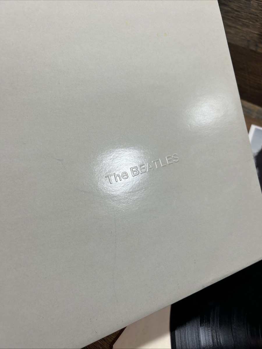 THE BEATLES “WHITE ALBUM” 2xLP UK APPLE STEREO/MONO PCS 7067/8