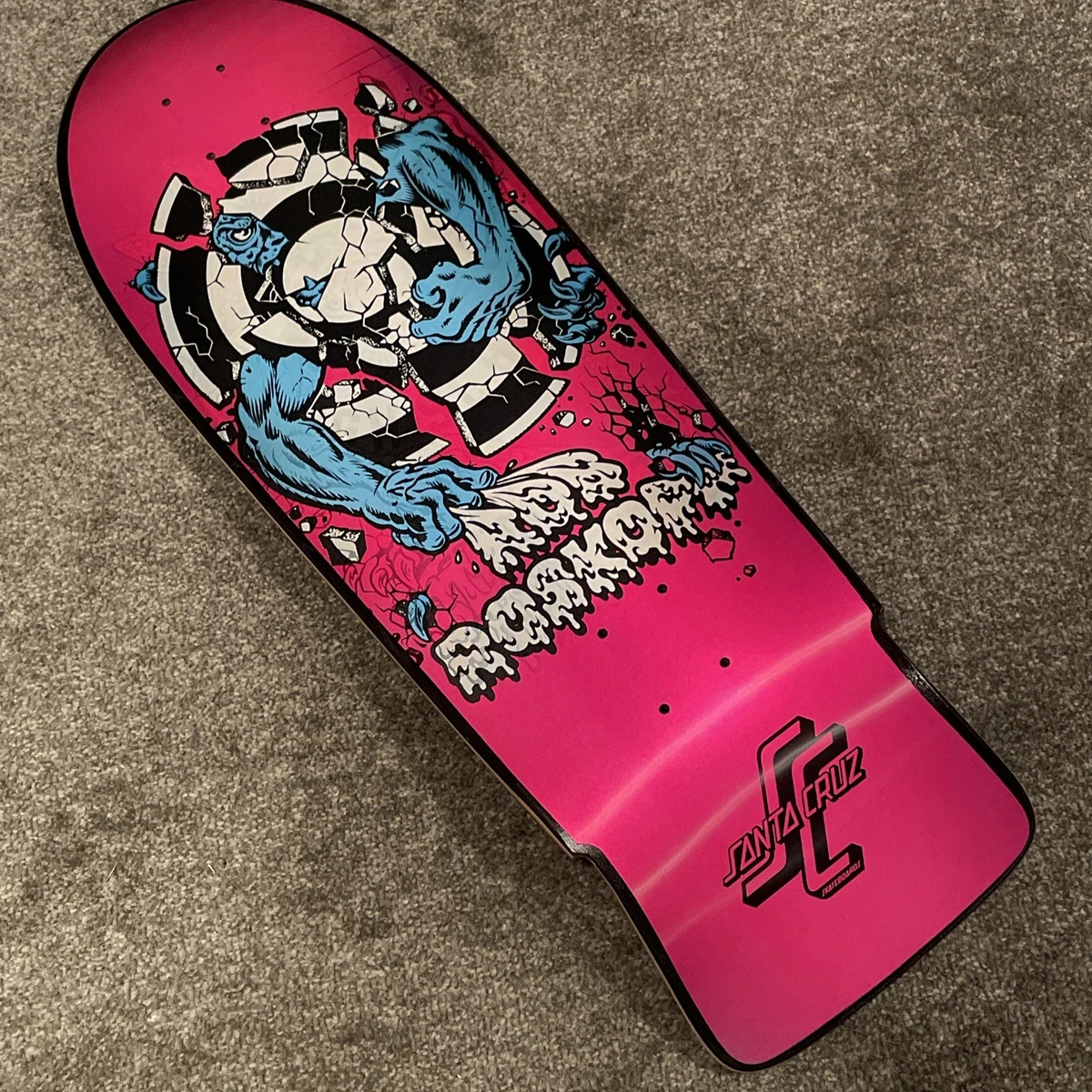 Tech Deck Finger Board Santa Cruz Rob Roskopp Eye - Édition Limitée Collector Rare - 9,5 Cm