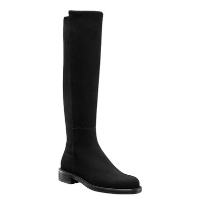 Stuart Weitzman Gisele 5050 Black Suede Over-the-Knee Boots Size 6